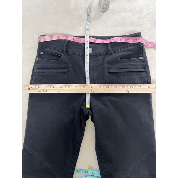 Peruvian Connection Ryder Pant Ankle Snap Black Sustainable Casual Capsule Easy - Picture 6 of 7